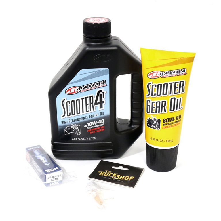 GY6 TUNE UP KIT OILS, FUEL FILTER AND SPARK PLUG