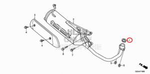 Front Cover Plate Cowling 03-08 NPS50 Ruckus Genuine Honda (See Notes) #Y123 - Foto 12