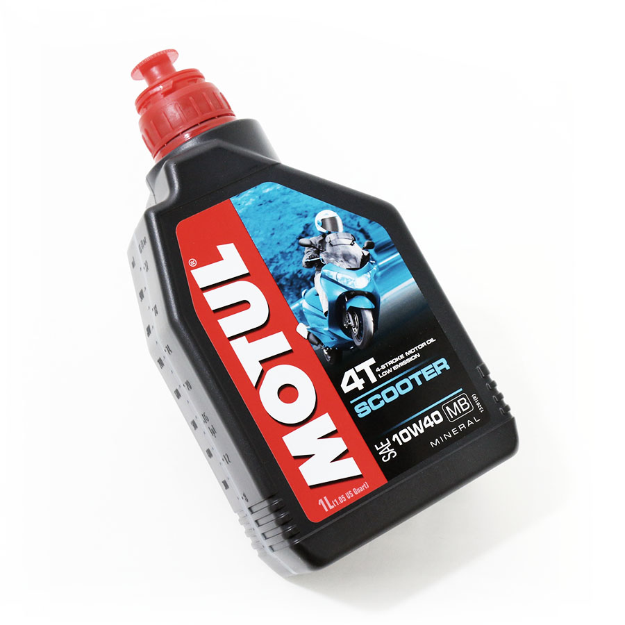 Scooter 4T Mineral Based 4-Stroke Motor Oil | 10W-40 | 1 Liter | 105937 - The Ruck Shop