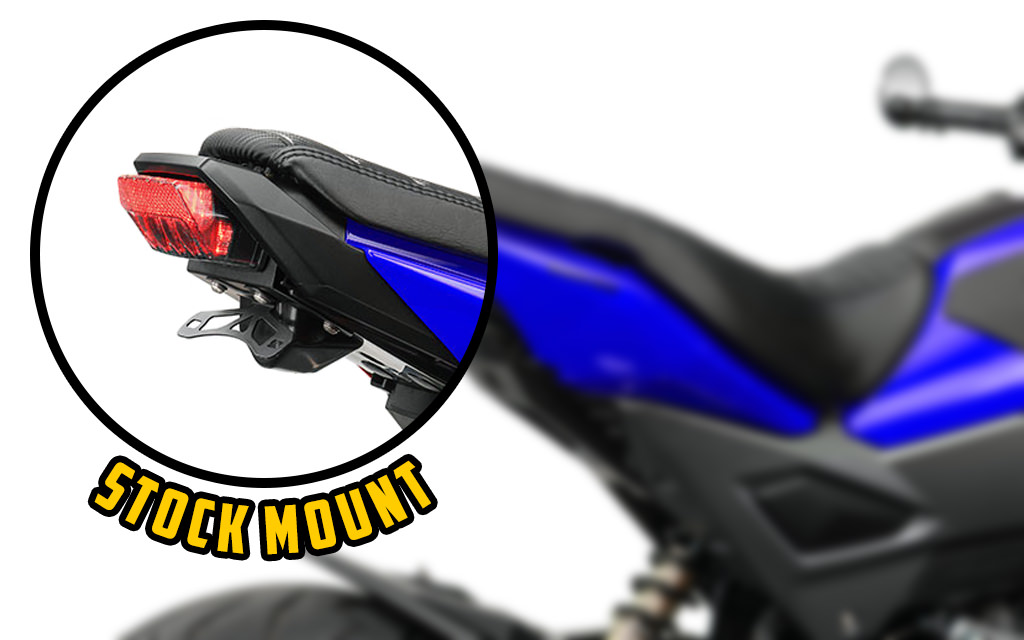 License Plate Holder For HONDA Motorcycle 2016 2017 2018 2019 2020 MSX 125 SF Grom Motorcycle Accessories Rear Tail Tidy LED Light