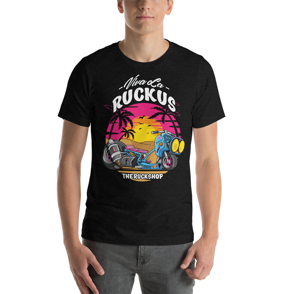 VIVA LA RUCKUS Premium T-shirt Sizes S-3X FULL COLOR