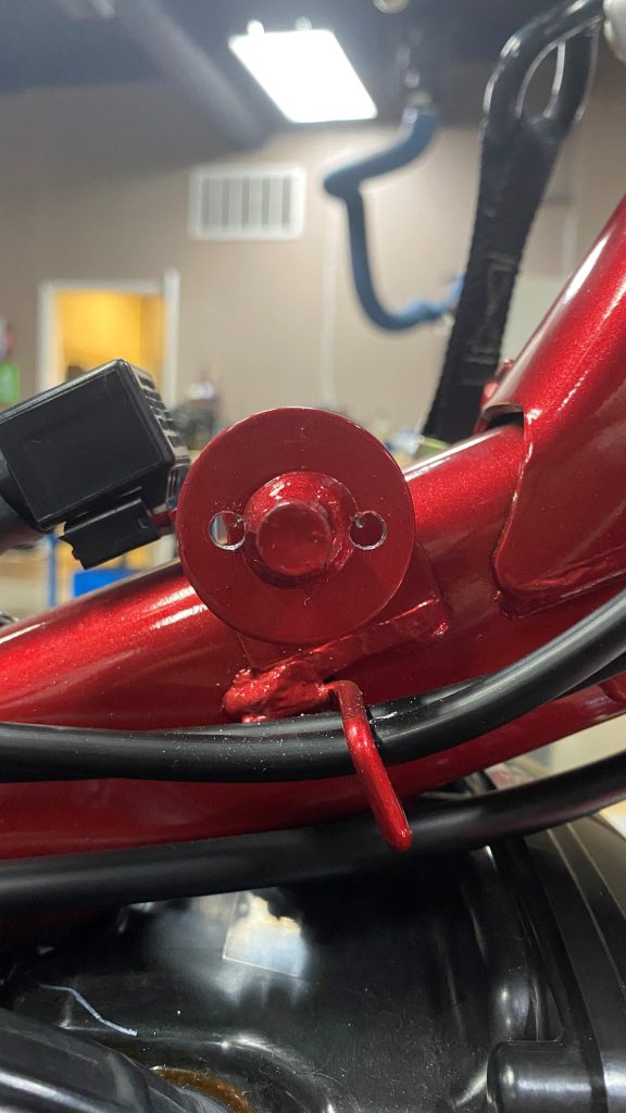 Honda Monkey Billet Tank Riser with Stainless Steel Seat support The