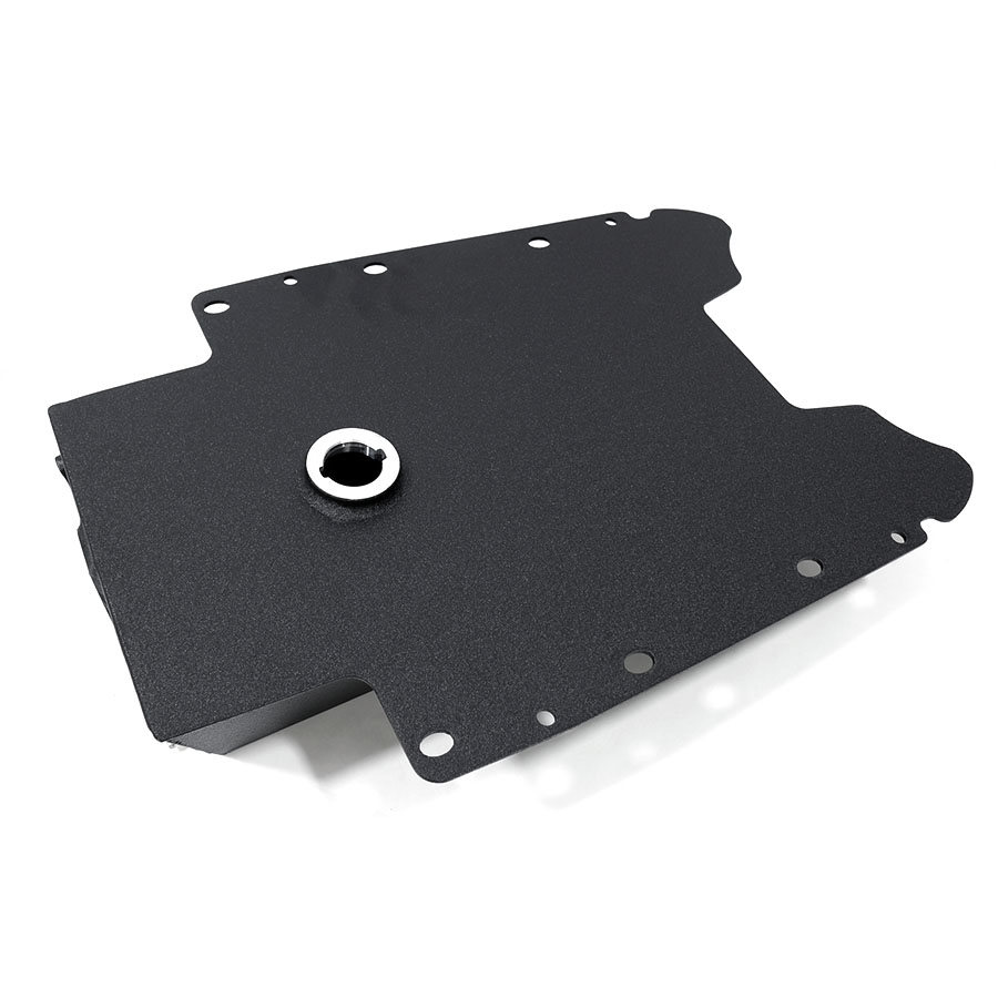 Rudyness Extended Gas Tank Cover For Honda Zoomer Ruckus NPS50 - Black PC Plastic