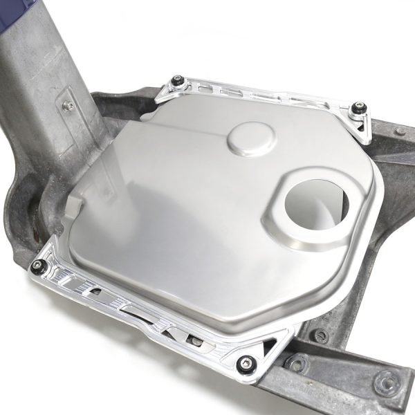 thumbnail image 2 of CNC Billet Silver Step Rails Side Steps For Honda Ruckus GY6 Zoomer AF58 Scooter 2 of 6