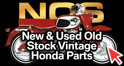 NOS New & Used Old Stock Vintage Honda Parts