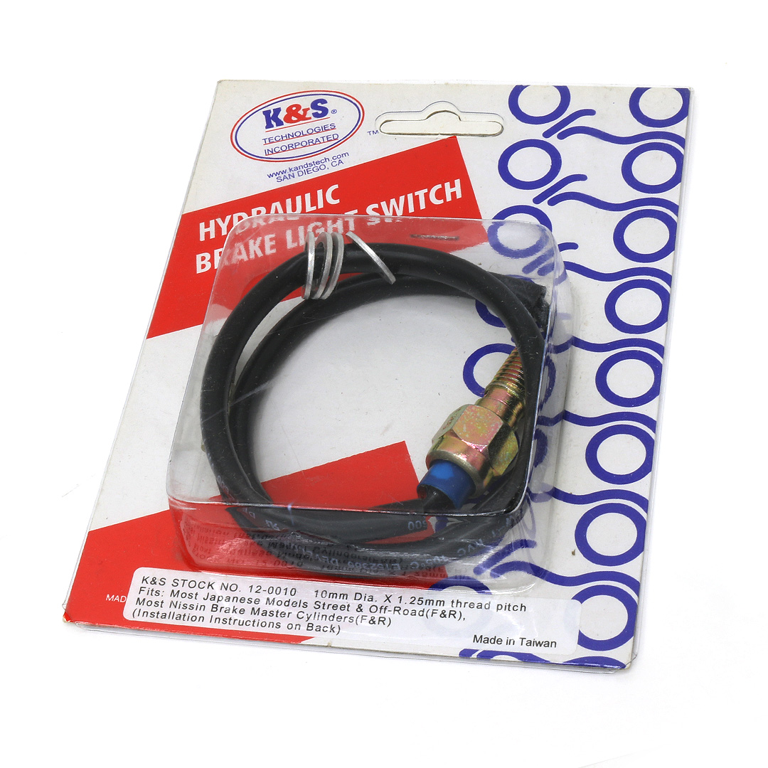 thumbnail image 2 of Tohuu Motorcycle Hydraulic Brake Switch Hydraulic Pump Rear Brake Light Switch Line Pressure Light Switch Line For Motorcycle Scooter Capable 2 of 12