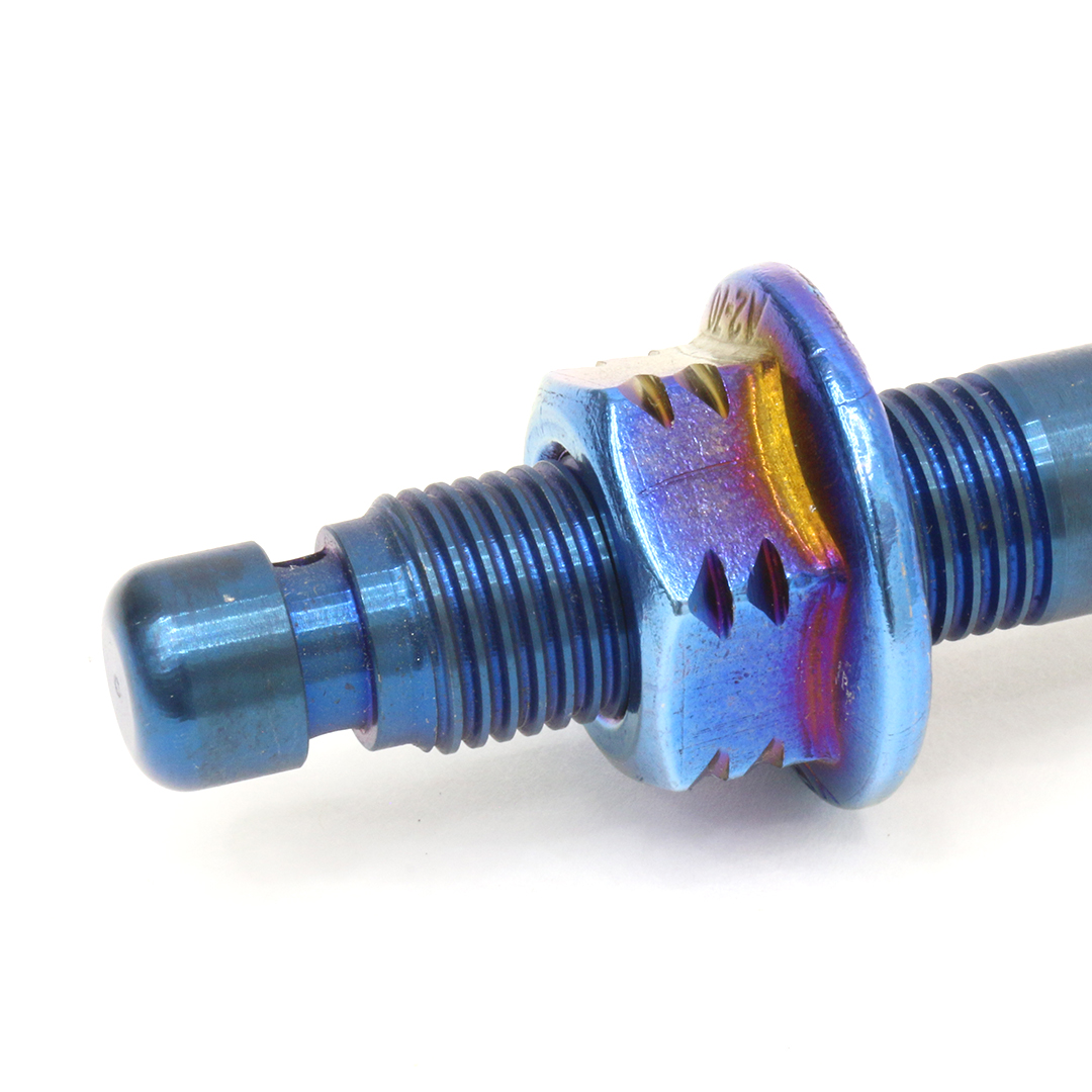 12MM X 260MM neochrome front axle for Honda Ruckus disc kits - Image 2