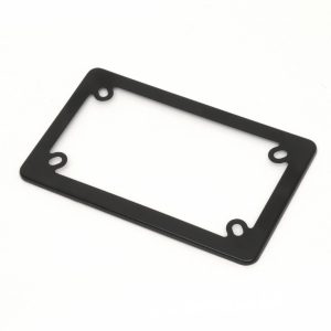 Black license plate frame