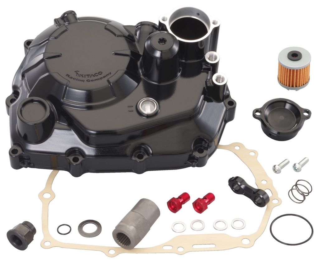 Kitaco Clutch Cover kit Honda Grom OG and SF and Monkey 2013-2020 Black