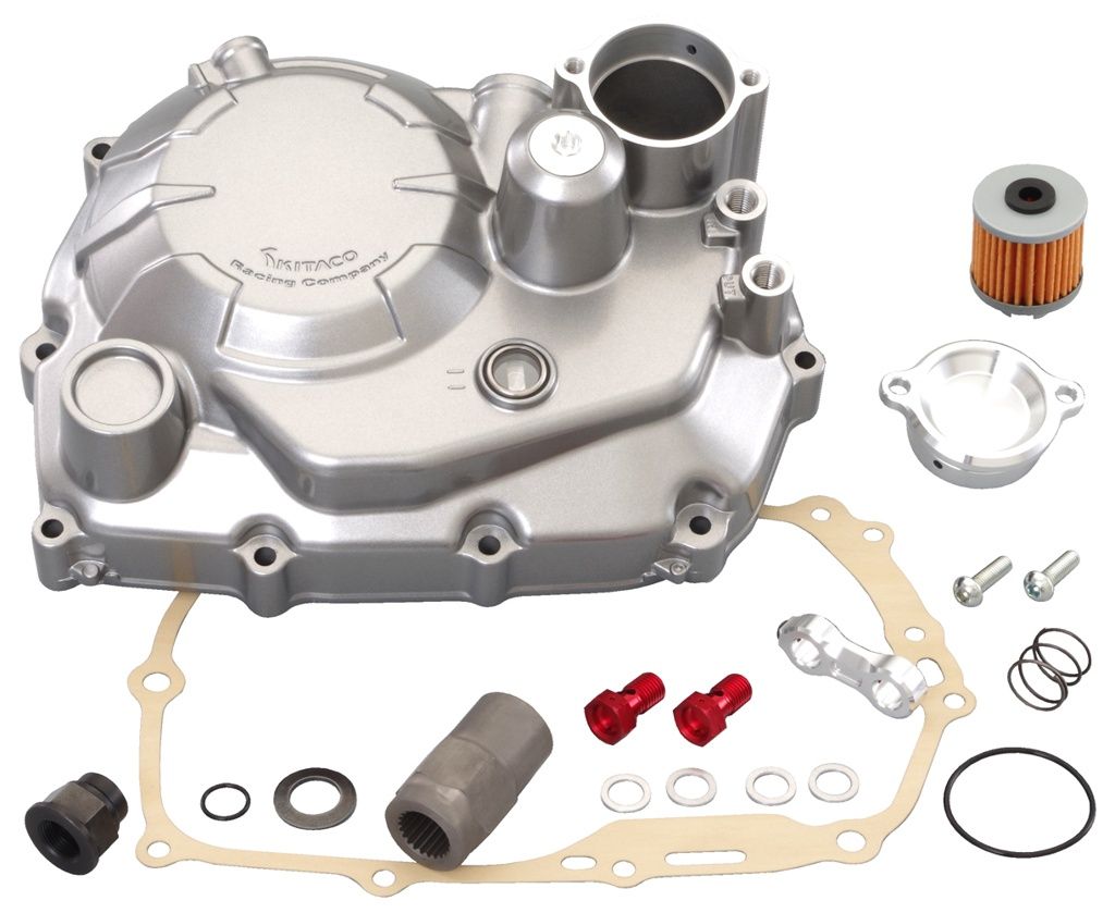 Kitaco Clutch Cover kit Honda Grom OG and SF and Monkey 2013-2020 Silver